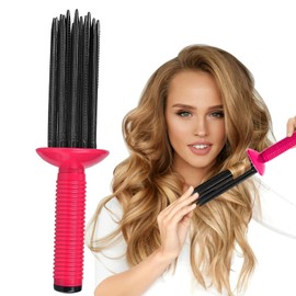 Curling Brush, Hair Curler, Curly Hair Brush, Curling Roll Comb, Curling Brush, Hair Curler Fluffy Curling Roll Comb, Brush Curl Brush, Curl Brush, Hair Rollers for Women, Home, Travel, Dating