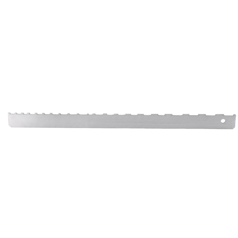 Guitar Neck Notched Ruler Aluminum Music Instrument Accessories for Electric