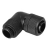 Diyeeni Water Cooling Connector G1/4 Thread 90 Degree Right Angle