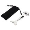 Facial Roller Gua Sha Board Double Heads Reduce Swelling Zinc