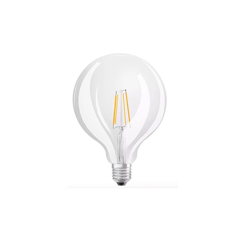 Osram Ball Shape Star+ GLOWdim Classic Globe LED Lamp, Glass,