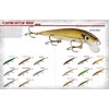 Smithwick Lures ARB1276 Floating Rattlin' Rogue Fishing Lure, Silver/Black Stripes,
