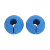 1 Pair of Barbell Dumbbell Curved Bar Grip Round Spherical