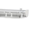 com-four® 50 x gutter hooks for fairy lights, plastic rain