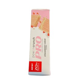 Power Crunch PRO French Strawberry Creme High Protein Bar 20g Protein 4 Ct