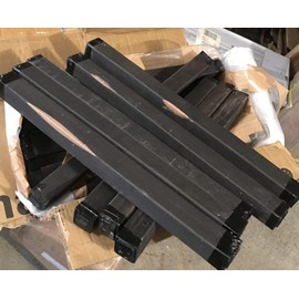 Gaboon Ebony Turning Blanks 1 x 1 x 18"