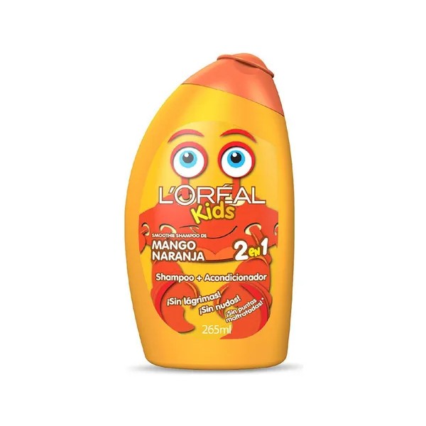 Shampoo 2 En 1 Smoothie Mango Naranja L'oréal Kids 265ml
