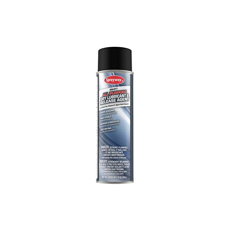 Sprayway All Purpose Industrial Silicone Lubricant, 12 oz. can, 1