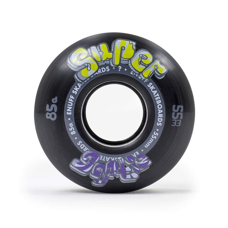 Enuff Skateboards Super Softie Wheels Unisex Adult Unisex ENU540 Black