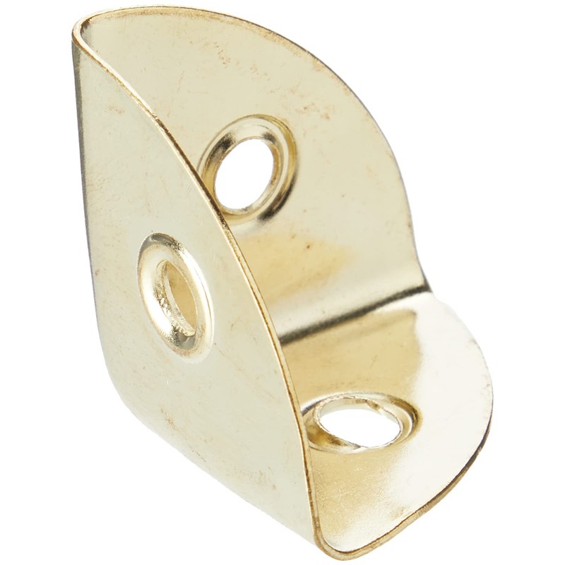 Merriway BH03647 (4 Pcs) EB 28mm (1.1/8 inch) Brass Plated