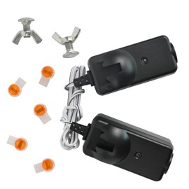 41A5034 Safety Sensor Kit ，Fits for Liftmaster Chamberlain Sears Craftsman Garage Door Opener Made After 1997. Garage Door Sensor Replacement G801CB-P 2610459 041A5034