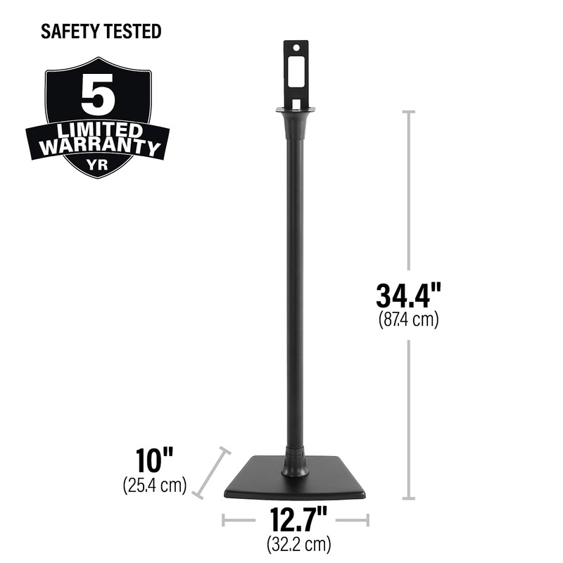SANUS Speaker Stands for Roku Wireless - Fixed Height Speaker