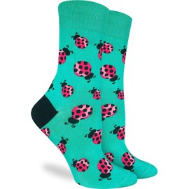 Good Luck Sock Women's Ladybugs Socks, Adult