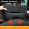 JNNJ Car Seat Gap Filler Organiser, PU Leather Car Organizer
