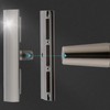 Double Edge Safety Trimmer Manual Stainless Steel Beard Groomer for
