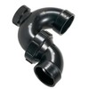 LEFITPA Replacement 93231 1-1/2 Inch ABS P-Trap with Cleanout and
