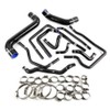 G-PLUS Silicone Radiator Coolant Hose Kit Clamps Compatible With 2002