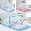 Akoya Foldable Baby & Infant Crib Mosquito Net Akoya Round Blue