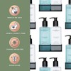 Pecksniff's Kitchen Soap Dispenser Set, Moisturizing Liquid Hand Soap Lotion