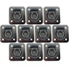 10 pk Flush Mount Recessed Ring Trailer Cargo Tie Down