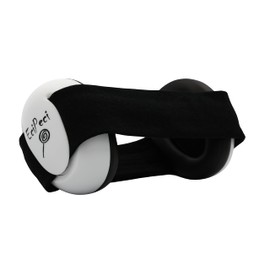 EciPeci Ear Defenders for Children, Effortless Comfort, Capsule Ear Protectors for Toddlers with Particularly Soft and Lightweight Design, Ideal for Sensitive Baby Head, black