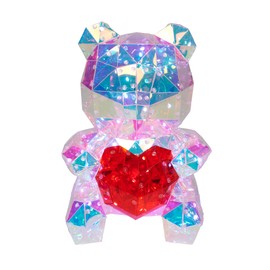 Hi-Line Gift Ltd. Charming PET Bear LED Lights: Delightful Glow Powered by USB