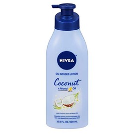 Nivea Lotion Coconut & Monoi Oil Infused 16.9 Ounce (500ml) (Pack of 2)