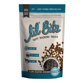 Lil' Bitz Flame Roasted Chicken Training Treats (4 oz)
