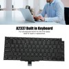 Replacement Keyboard Durable Reliable Replacement Keyboard for OS X Laptop