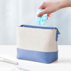 200 Petalos Láminas Jabón Portátiles Viaje Limpieza Manos, Desechables, para Niños Lavado A Mano De Viaje para Ropa Jabón De Papel Perfumado y Espumos