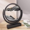 E-SHIDAI Moving Sand Art Picture in Motion Round Glass 3D