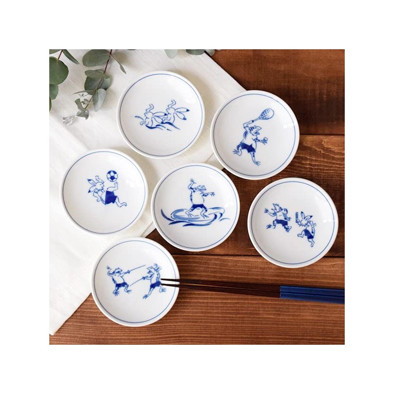 az-002-05 Tableware East Small Plate, 3.9 inches (10 cm), Gigarin