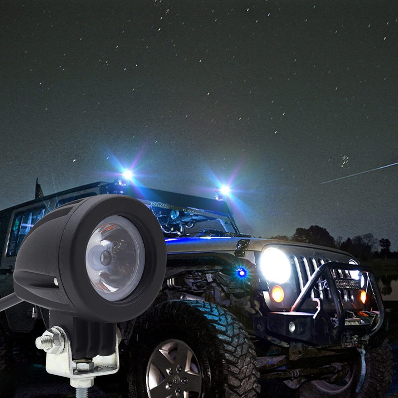 Aoling LED Work Light Work Light Small Motorcycle Fog Light