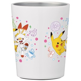 Skater STCV1-A Insulated Insulated Convenience Store Coffee, Stainless Steel Tumbler, 8.5 fl oz (240 ml), Pokémon Vacuum Insulated