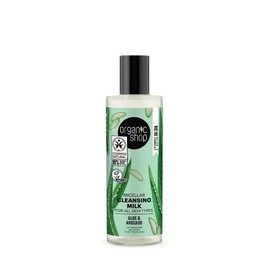 Natura Siberica Organic Shop Micellar Cleansing Milk for All Skin Types Avocado & Aloe, 150ml