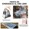POGEPE Manta Térmica para Supervivencia Al Aire Libre es Resistente