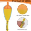 QualyQualy Fishing Float Bobbers 20PCS Hard ABS Floats Spring Bobbers
