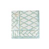 Caspari Bamboo Screen Robin's Egg Paper Linen Dinner Napkins -