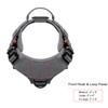 ICEFANG Tactical Dog Harness with 4X Metal Buckle,Working Dog MOLLE