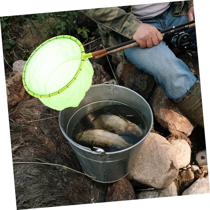 KOMBIUDA 1pc Fishing Net Mesh Fishing Accessory for Catching Fluorescent