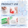 6pcs Winter Snowflake Double Sided Diamond Art Wind Chimes Kits