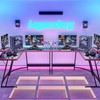Devoko L Shaped Gaming Desk Computer Desk 51” Office Corner
