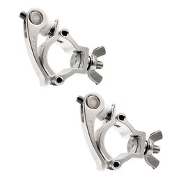 Quick Release Stage Light Clamps DJ Lighting Clamps Heavy Duty 165lbs Fit Pipe OD 1.26-1.37inch / 32-35mm