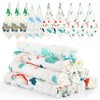 Kigift 10 Pieces Muslin Cloths for Baby, 30 x 30cm