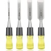 HURRICANE Premium Chisel Set For Woodworking Drop Forged Steel Grip