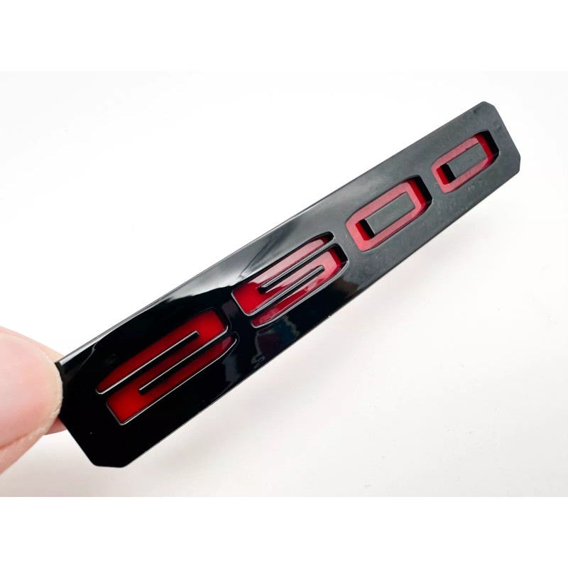 Auto Red Black Front Bumper Fascia Fender 2500 Emblems 2024+