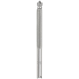 Starrett Gage Holder for 423 Small Steel Rules - Ideal for Carpenters and Constructions - Stainless Steel, 4" Long - 110