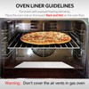 Demiwise 3 Pack Silver Oven Liners for Bottom of Oven,