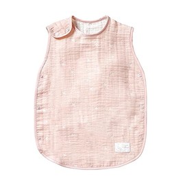 10mois 23151014 Cotton Tencel Triple Gauze Baby Sleeper Shell Pink
