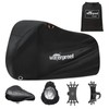 Famiredo Waterproof Bicycle Cover for 1 or 2 Bikes, 210T